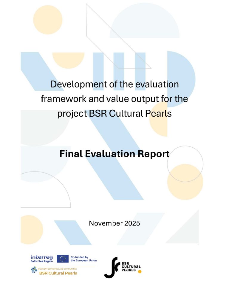 Impact Evaluation of the BSR Cultural Pearls Project: Community Resilience and Cultural Innovation