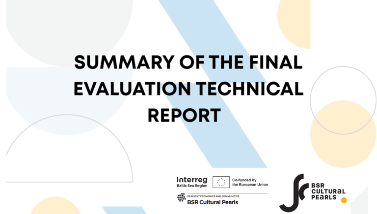 Impact Evaluation of the BSR Cultural Pearls Project: Community Resilience and Cultural Innovation
